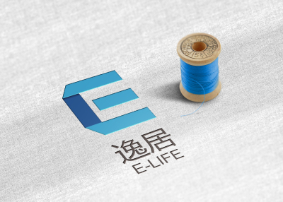 “E-life”logo设计