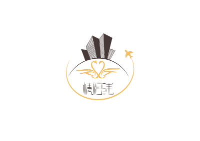 情侣线logo设计