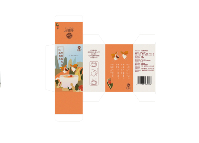 红豆薏米芡实茶外包装设计