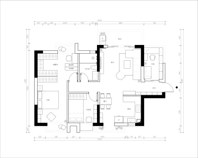“钱隆世家”，家装方案设计