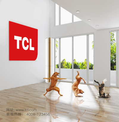 TCL空调海报