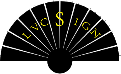 LVC SIGN为这几个字母设计LOGO