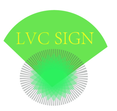 LVC SIGN为这几个字母设计LOGO