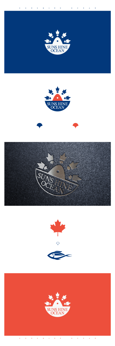 加拿大海鲜市场logo设计