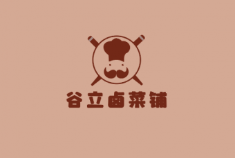 logo---谷立卤菜铺