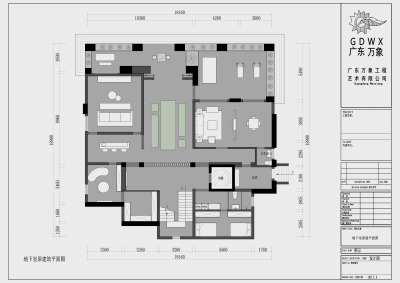 彩平图---别墅方案设计