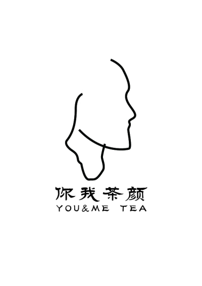 logo---你我茶颜  YOU&ME TEA