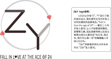  logo---潮流品牌Z&Y