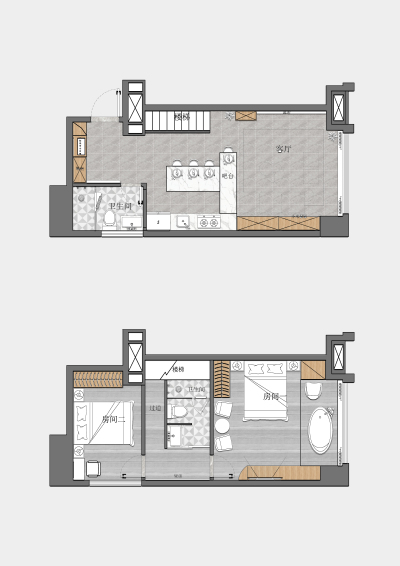方案---LOFT公寓民宿设计