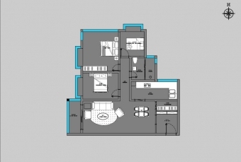 方案设计---春城慧谷 3室2厅