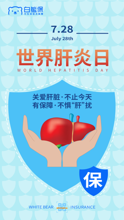 海报---世界肝炎日海报宣传