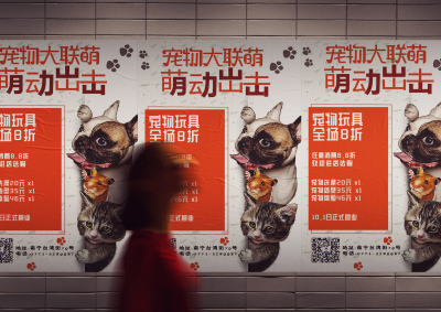 海报---宠物店海报