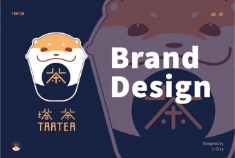 logo---“塔茶”奶茶店