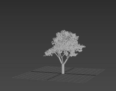 效果图---造型树建模