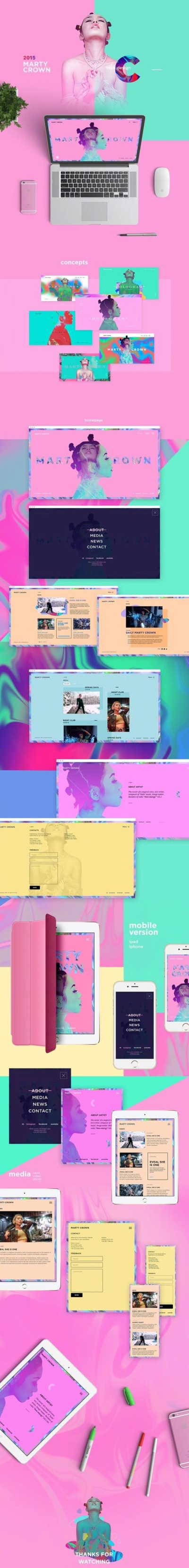 彩色网页设计